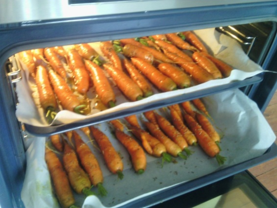 carottes au four